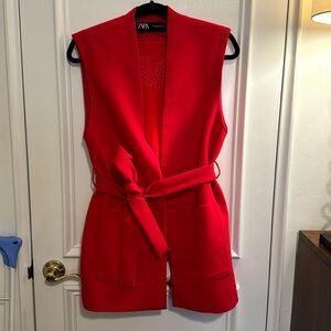 Zara Pantsuit in beautiful red!